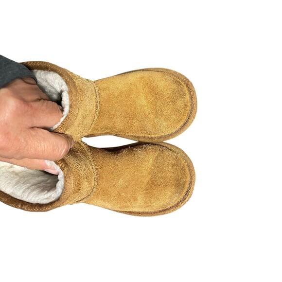 Koolaburra by Ugg Kids Size 8 Koola Mini Boots Toddler Chestnut Brown 1121538 - Picture 12 of 13